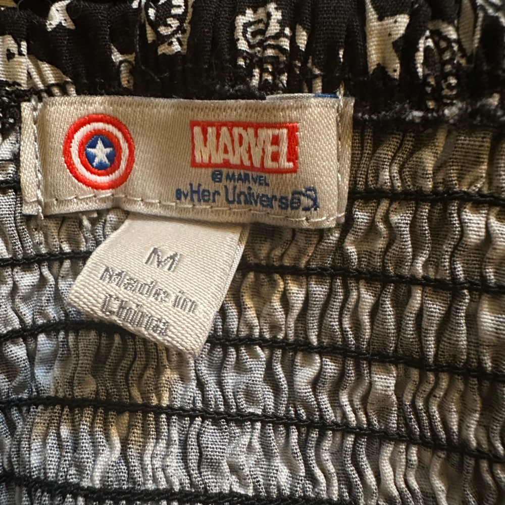 Marvel Comics Captin American Paisley Print Sundress NWOT - Picture 9 of 9